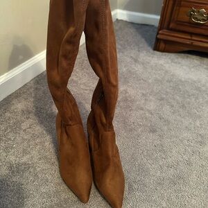 Steve Madden Brown Over the Knee Boots